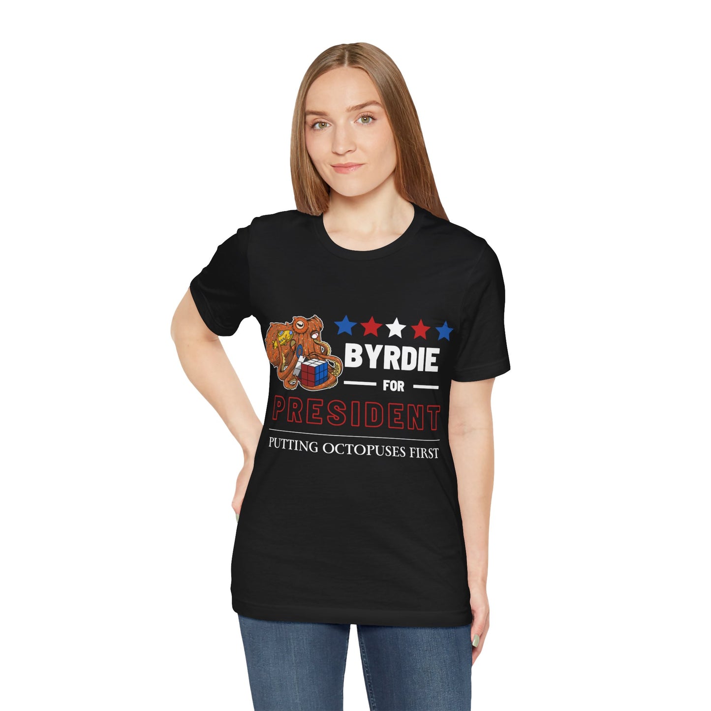 Byrdie for President - Putting Octopuses First