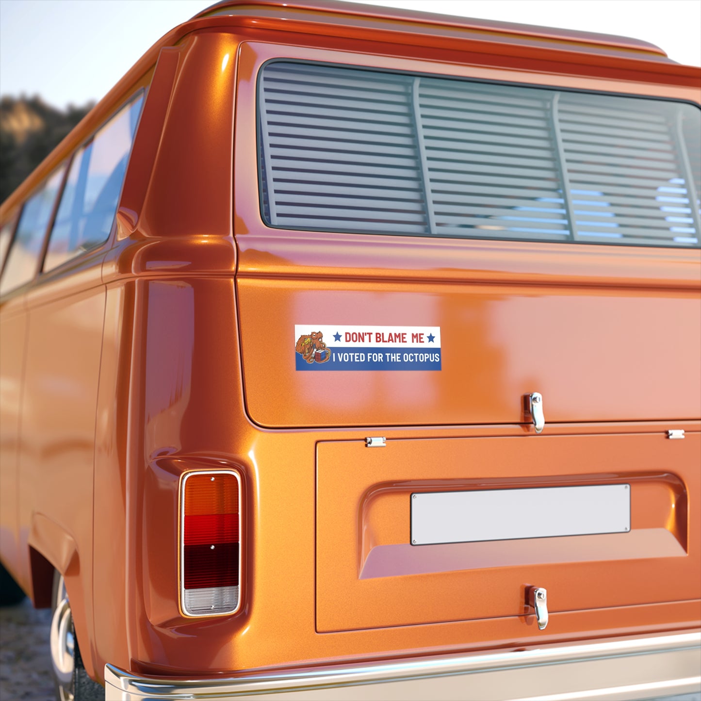 Bumpersticker - Don't Blame Me, I Voted for Byrdie